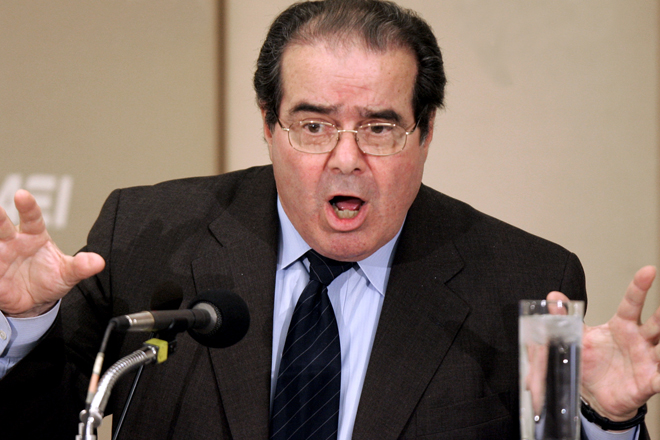 This week, Justice Scalia, trying to recover from racist statements he made, said he appreciates the contributions of African-Americans, including that tall butler in the White House.