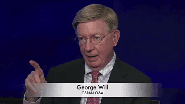 George Will needs to call out Geroge Stephanopoulos